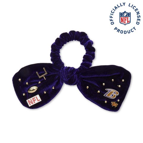 Baltimore Ravens Bow Scrunchie