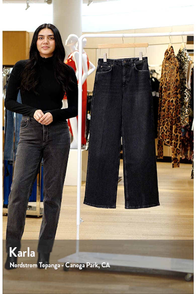 Getty High Waist Wide Leg Jeans video