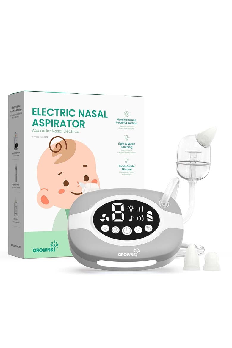 Electric Nose Suction for Baby, Main, color, Grey
