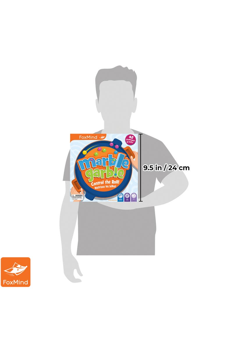 FoxMind Marble Garble Family Dexterity Game, Alternate, color,