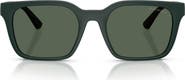 Emporio Armani 54mm Square Sunglasses