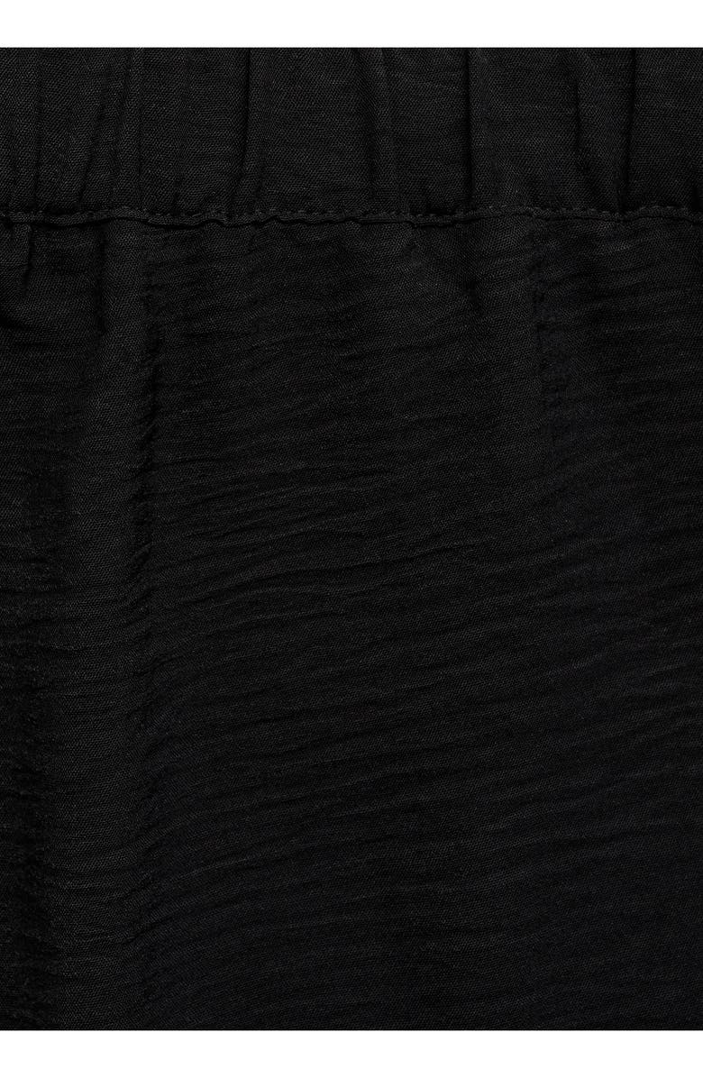 MANGO Textured Flowy Pants, Alternate, color,