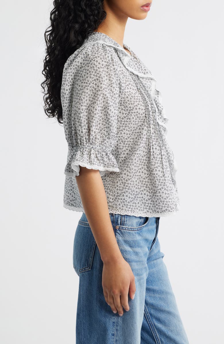 Madewell The Blaire Top, Alternate, color, Lighthouse