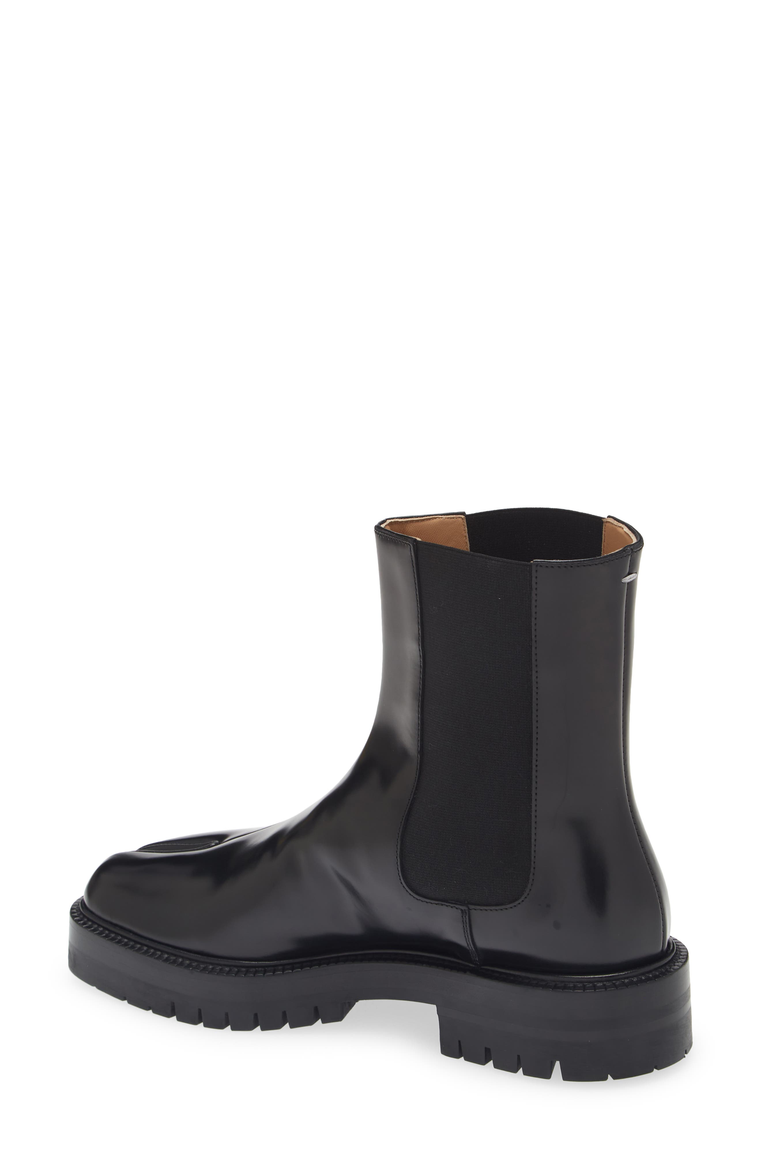 Maison Margiela Tabi Lug Sole Chelsea Boot, Alternate, color, 