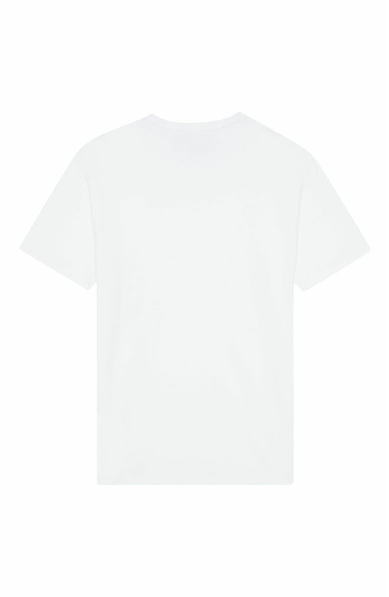 Vilebrequin Men's Embroidered Turtle Cotton T-Shirt, Alternate, color, Blanc