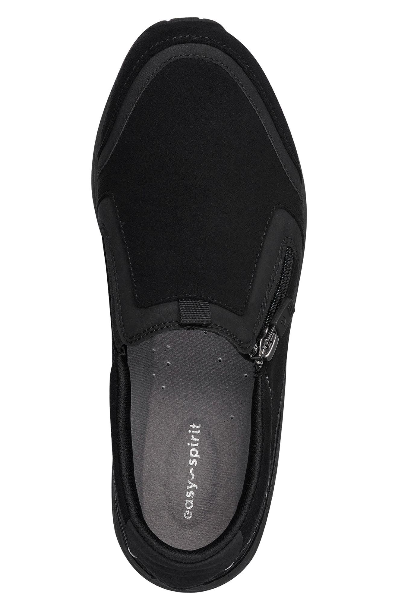 Easy Spirit Thallow Side Zip Casual Slip-On Sneaker - Wide Width Available, Alternate, color, 