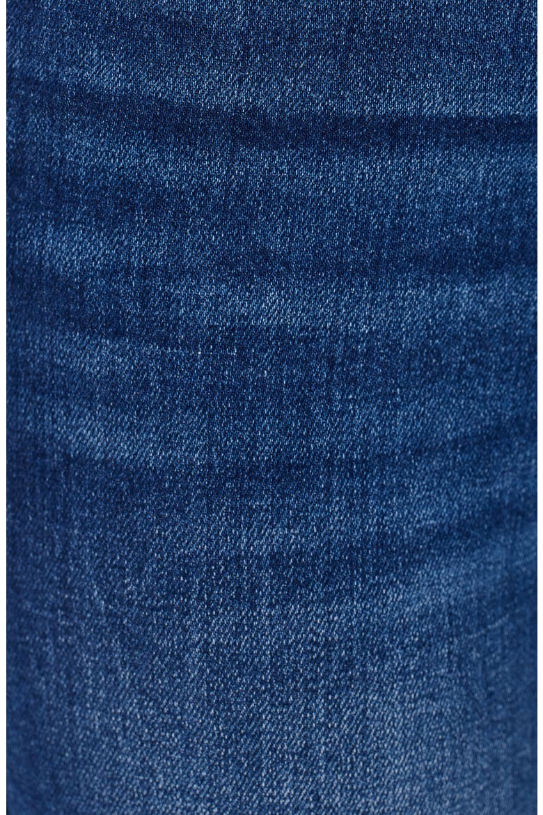 Ara High Waist Raw Hem Ankle Flare Jeans, Alternate, color, MEDIUM BLUE