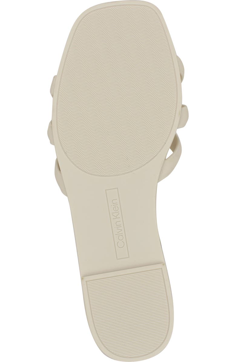 Calvin Klein Yoana Slide Sandal, Alternate, color, White