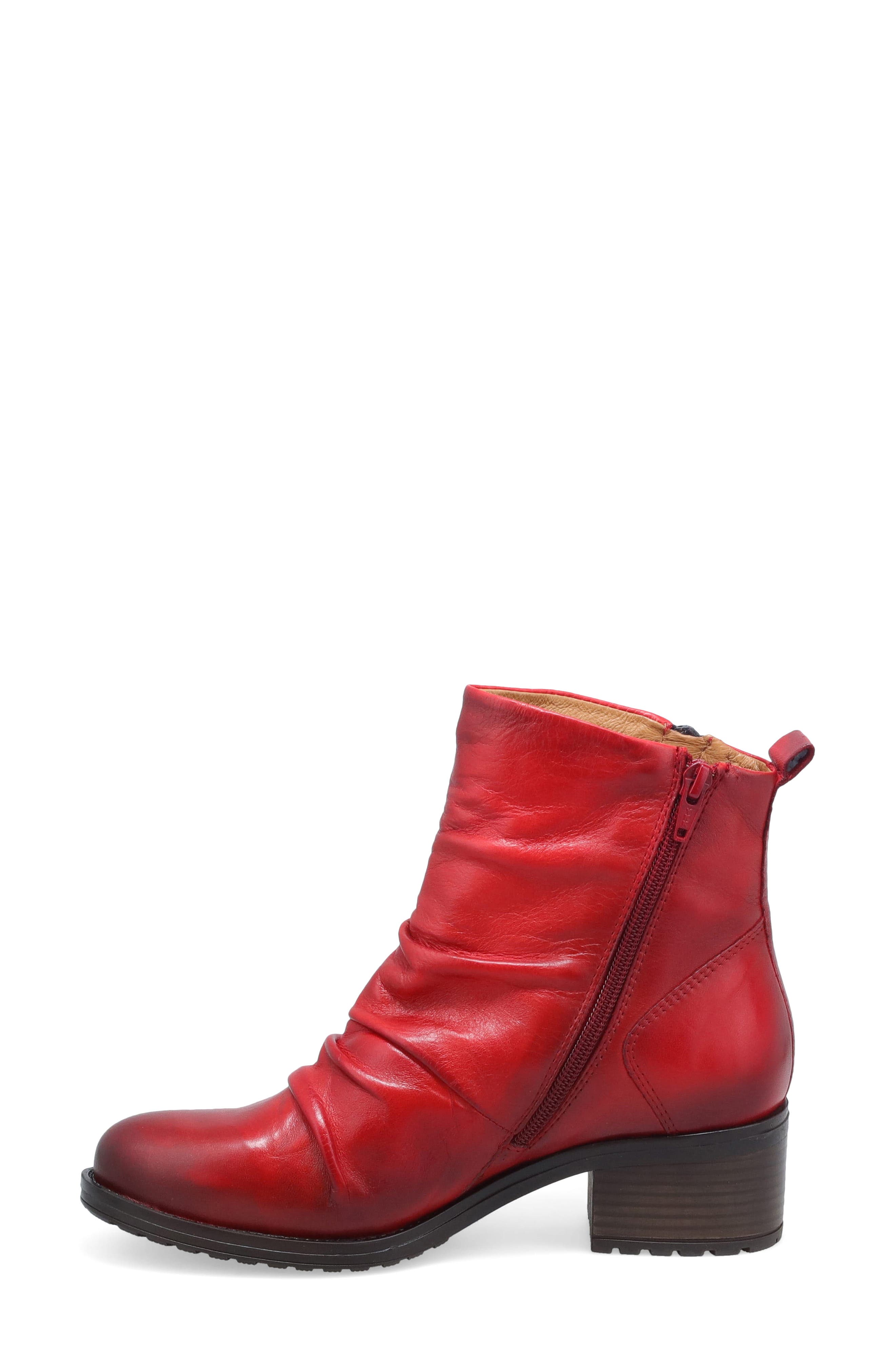 Juliena Bootie, Alternate, color, RED