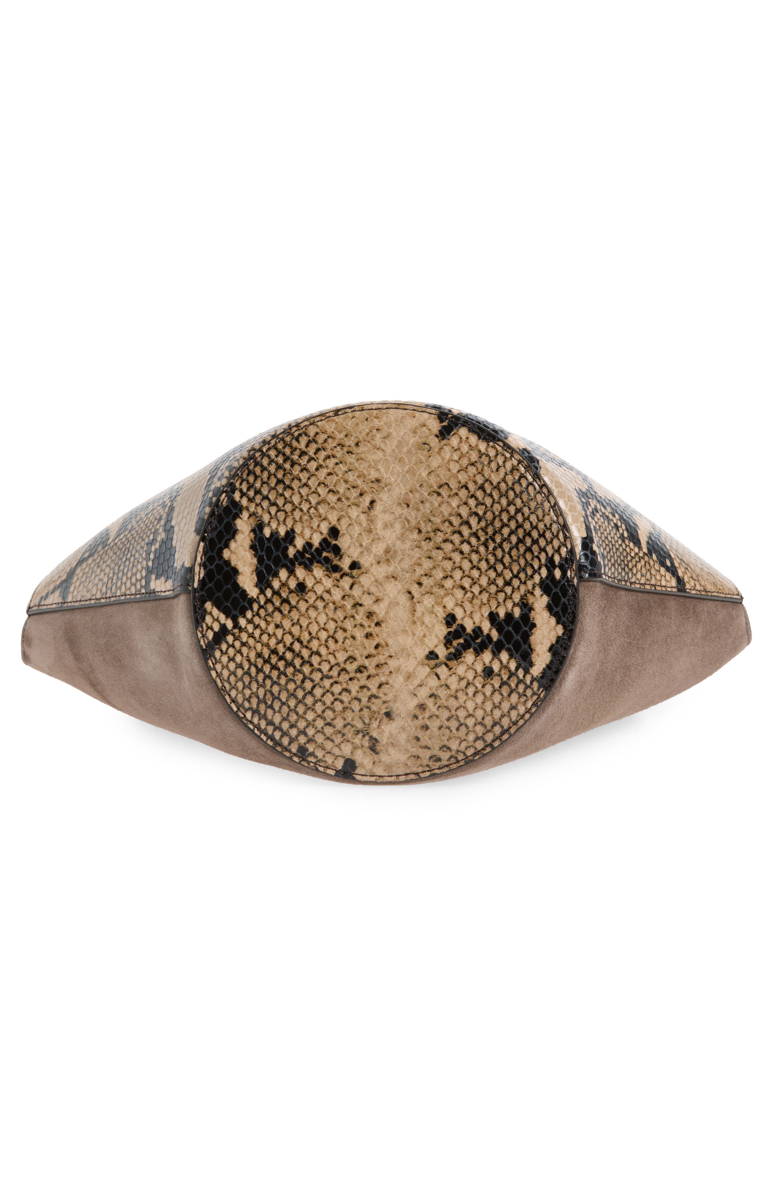 Mini Lotus Two-Sided Tote, Alternate, color, TAUPE/ MORNING DOVE
