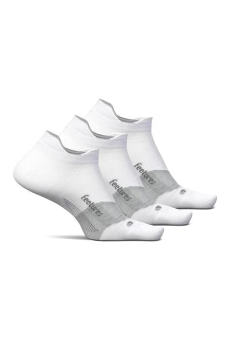 Elite Light Cushion No Show Tab Athletic Ankle Socks  Sport Sock with Targeted Compression
