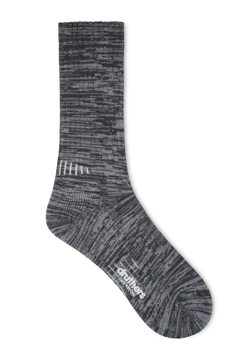 Druthers NYC Vivo Merino Wool Function Melange Boot Sock, Main, color,