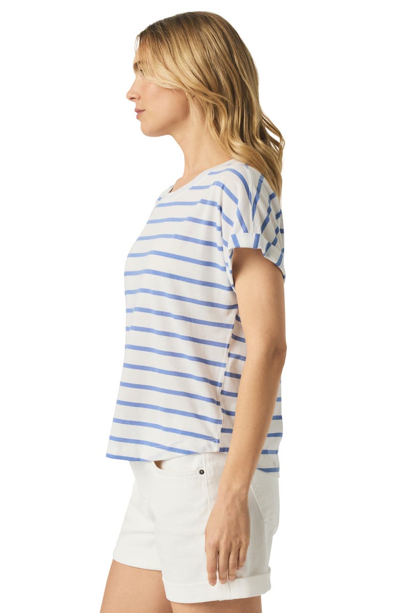 Splendid Skye Stripe T-Shirt, Alternate, color, Persian Jwl Stripe