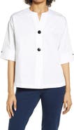 Ming Wang High-Low Jacket