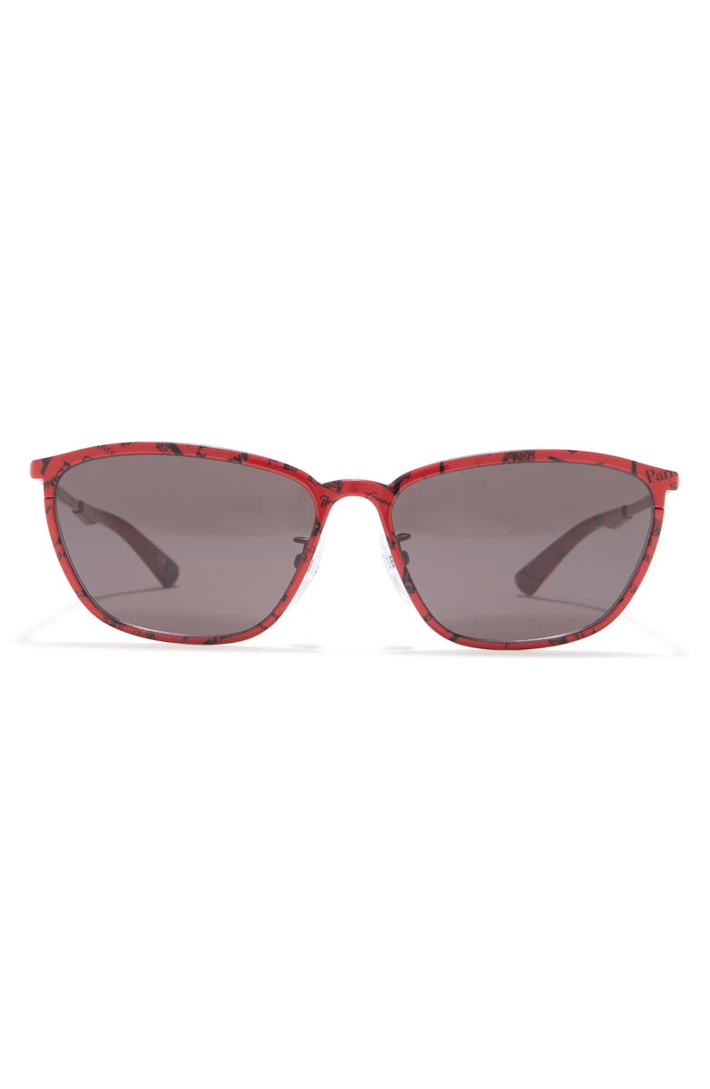 Balenciaga 59mm Square Sunglasses, Main, color,