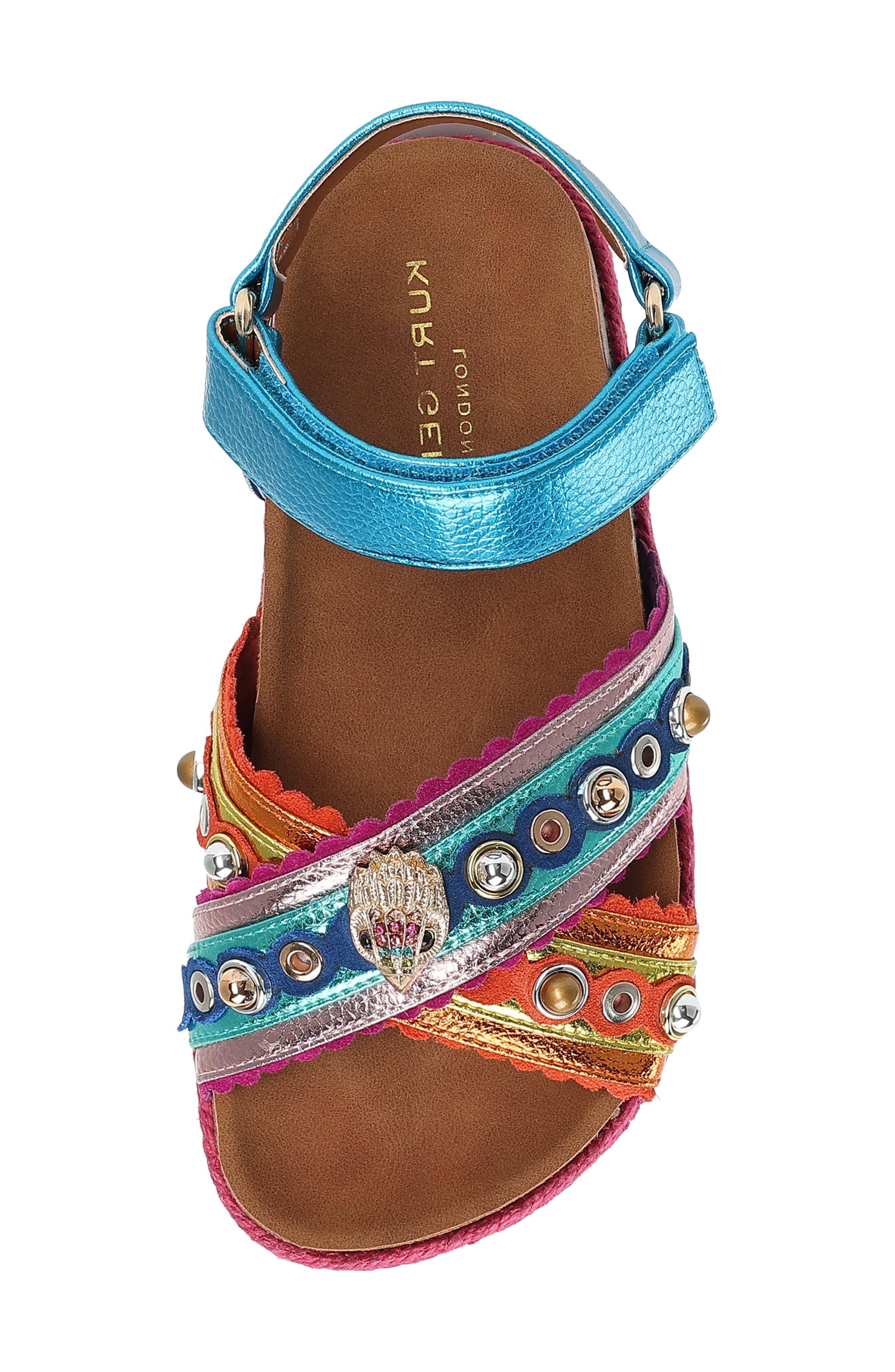 Kurt Geiger London Kids' Mini Kensington Sandal, Alternate, color, 