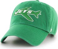 '47 Men's '47 Kelly Green New York Jets Historic Clean Up Legacy Adjustable Hat