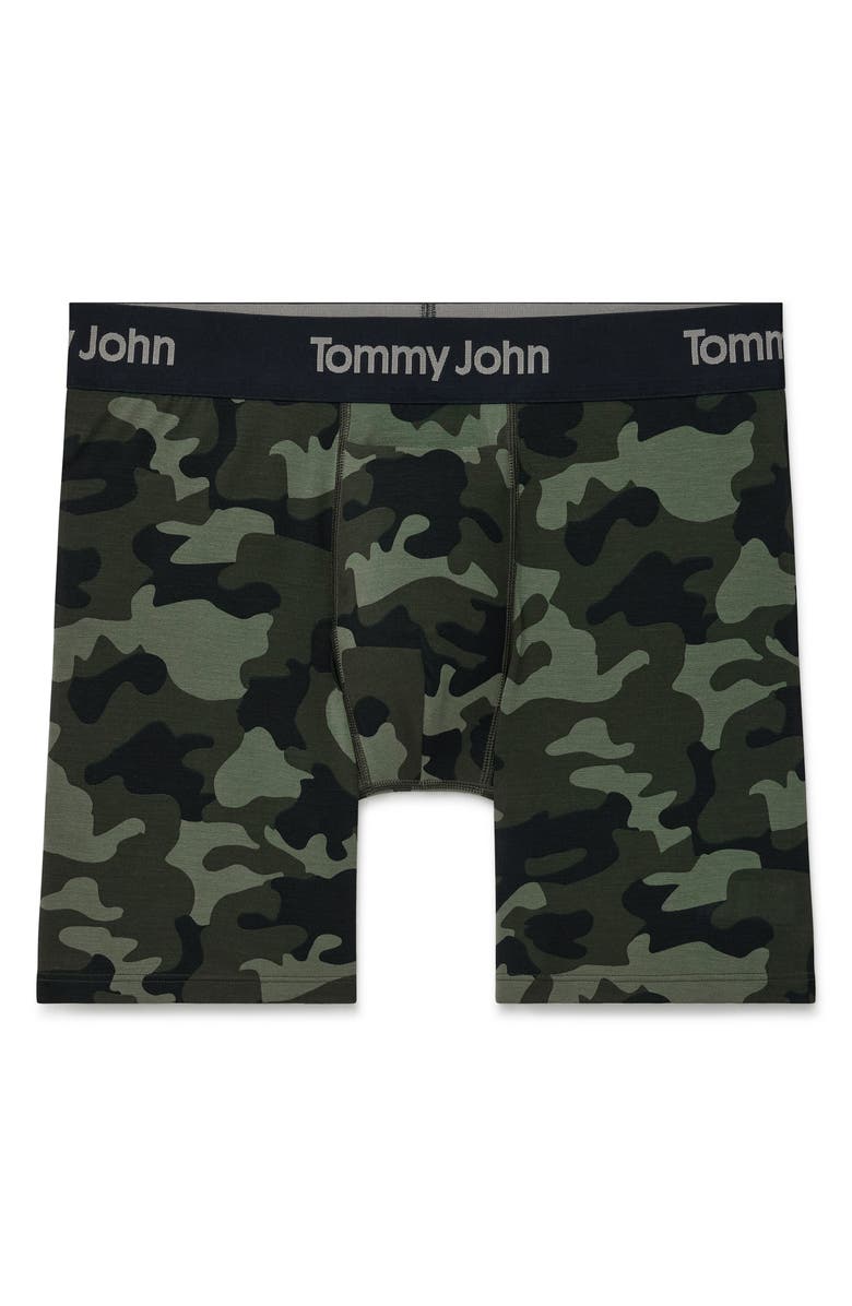 Tommy John Second Skin 6-Inch Boxer Briefs, Alternate, color, Duffel Bag Camo