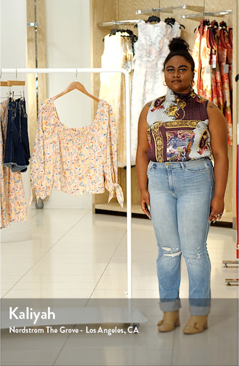 Cristina Martinez Print Poet Blouse, sales video thumbnail