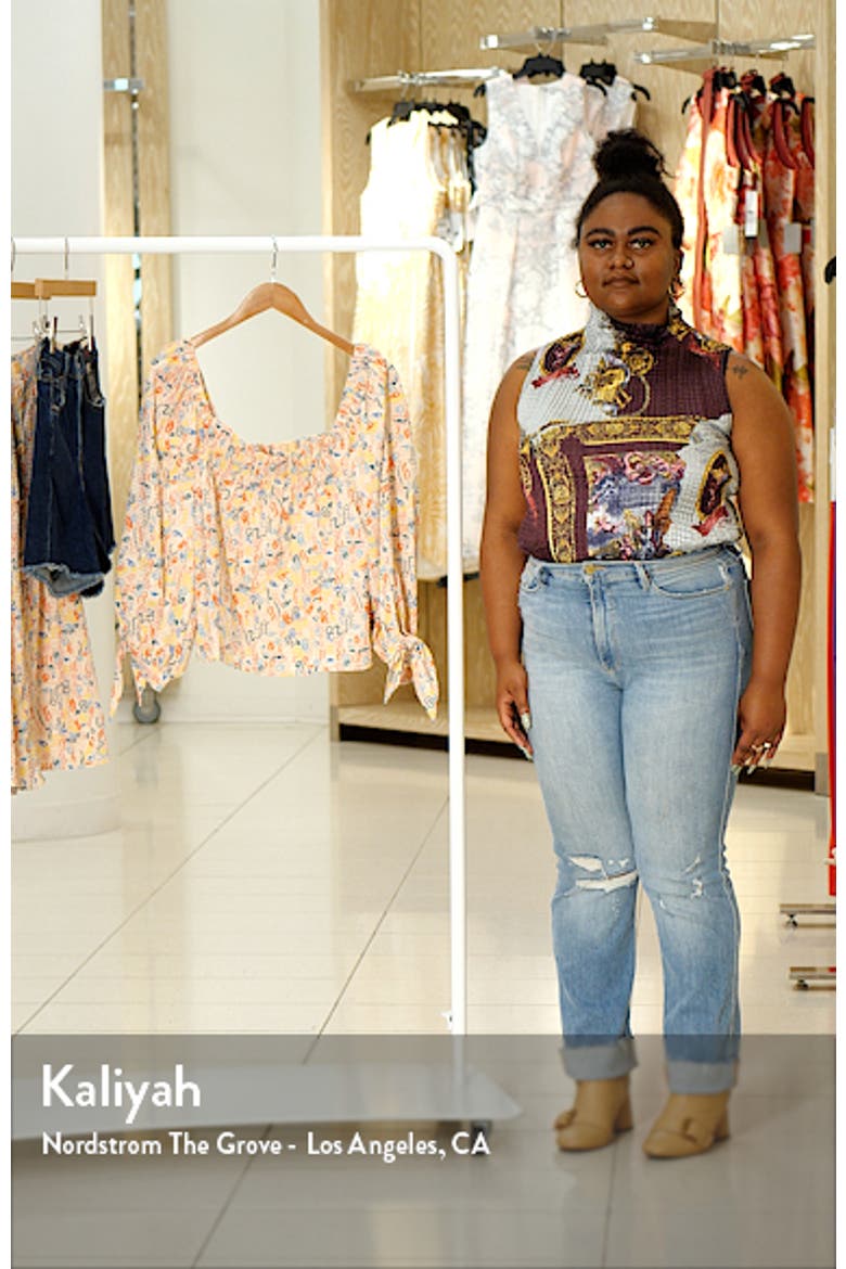 Cristina Martinez Print Poet Blouse video