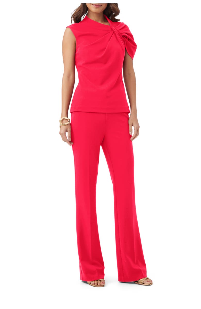 Trina Turk Keshi Asymmetrical Top, Alternate, color, Cannes Coral