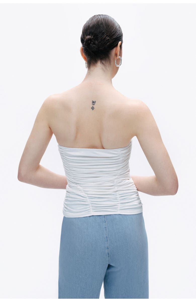 Nocturne Oyster Accessory Blouse, Alternate, color, 