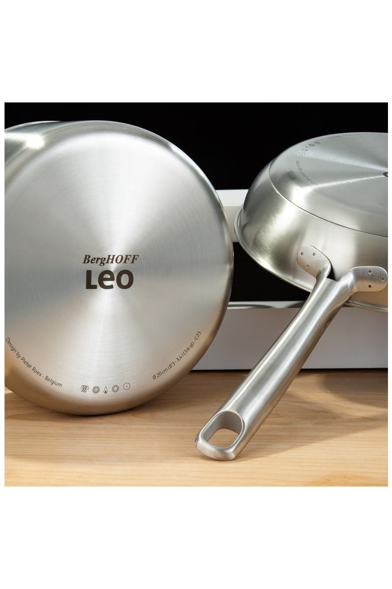 Leo Graphite 10-Inch Fry Pan, Alternate, color, GREY