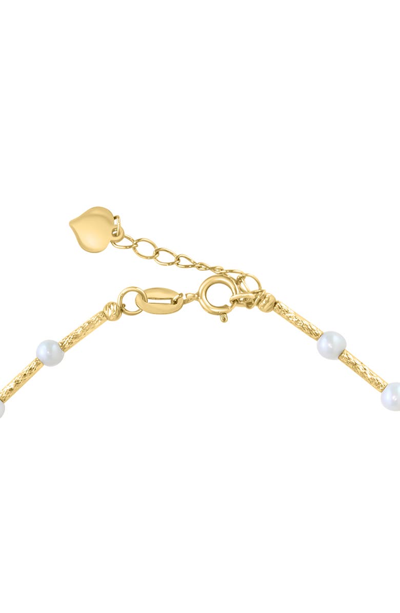 EFFY 14K Gold 2.5-8.5mm Freshwater Pearl Station Bracelet, Alternate, color, 