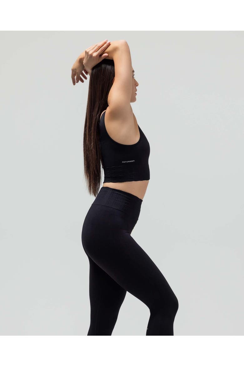 The Ribbed Legging, Alternate, color, BLACK