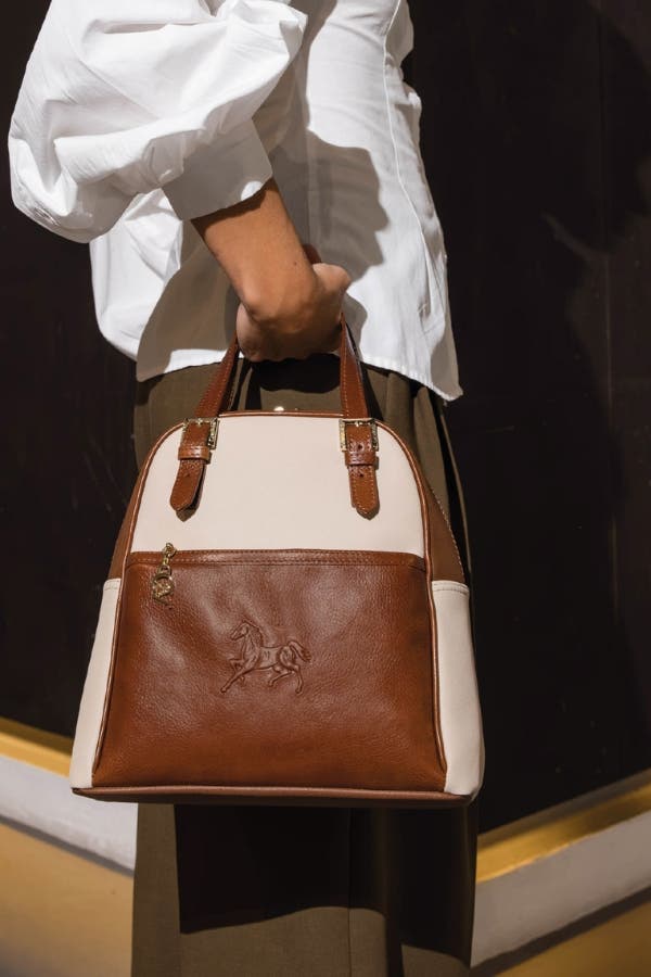 Horse By Cavalinho Backpack 548, Alternate, color, Camel Brown / Beige