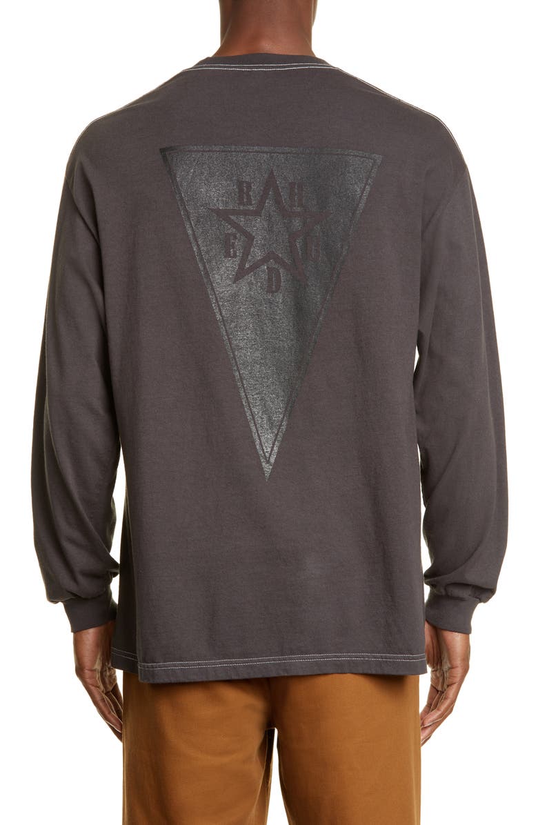 Rhude Wild Spirit Long Sleeve T-Shirt, Alternate, color,