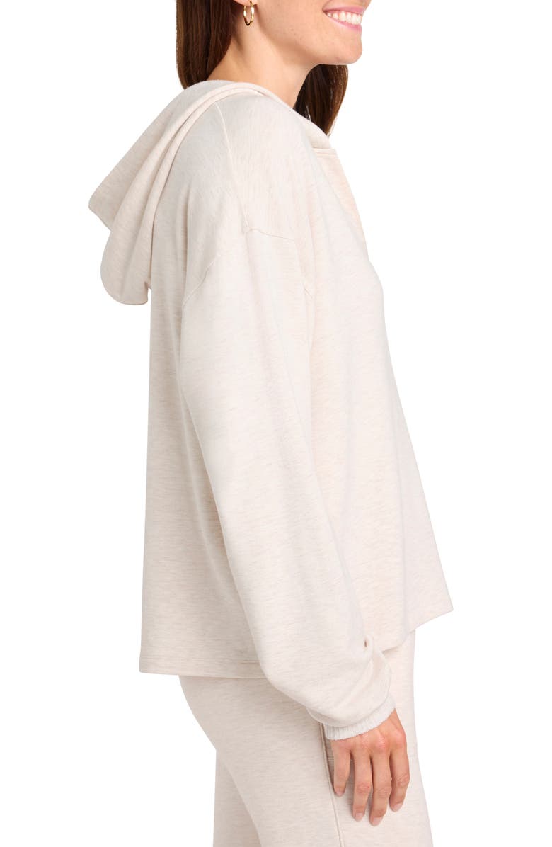 Splendid Supersoft Hoodie, Alternate, color, Oat Heather