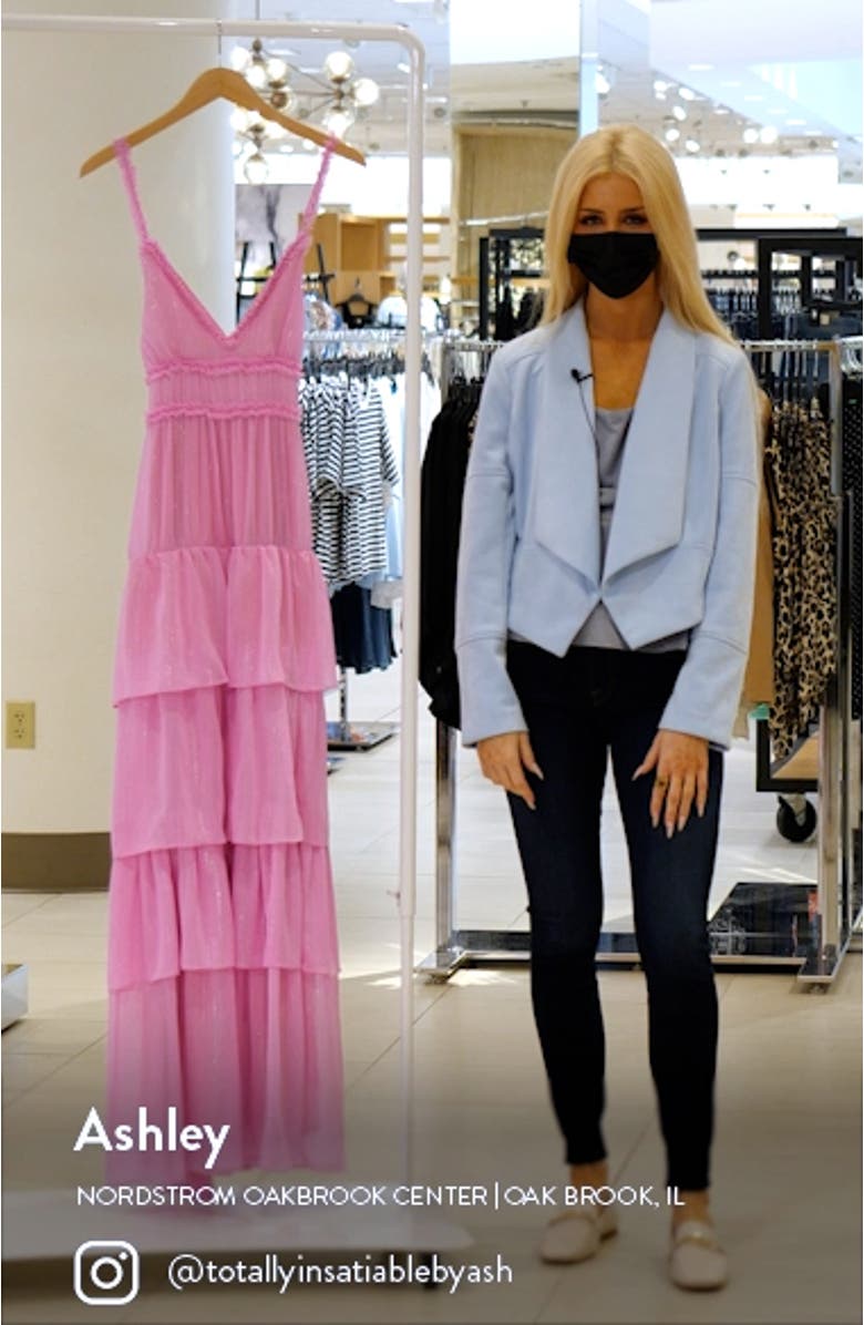 Athena Tiered Maxi Dress, sales video thumbnail