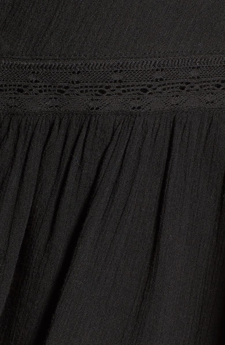 Sun & Shadow Boho Swing Blouse, Alternate, color,