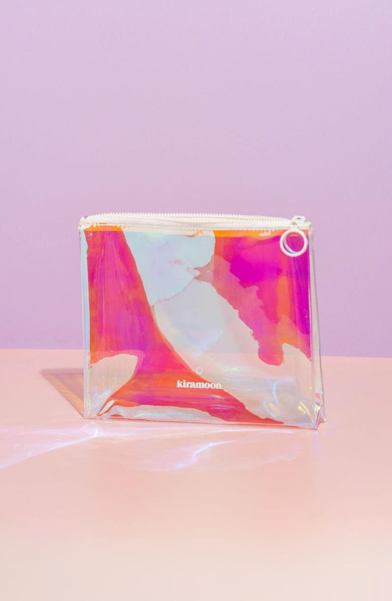 Kiramoon The Magic Pouch Cosmetics Bag, Alternate, color, Pink