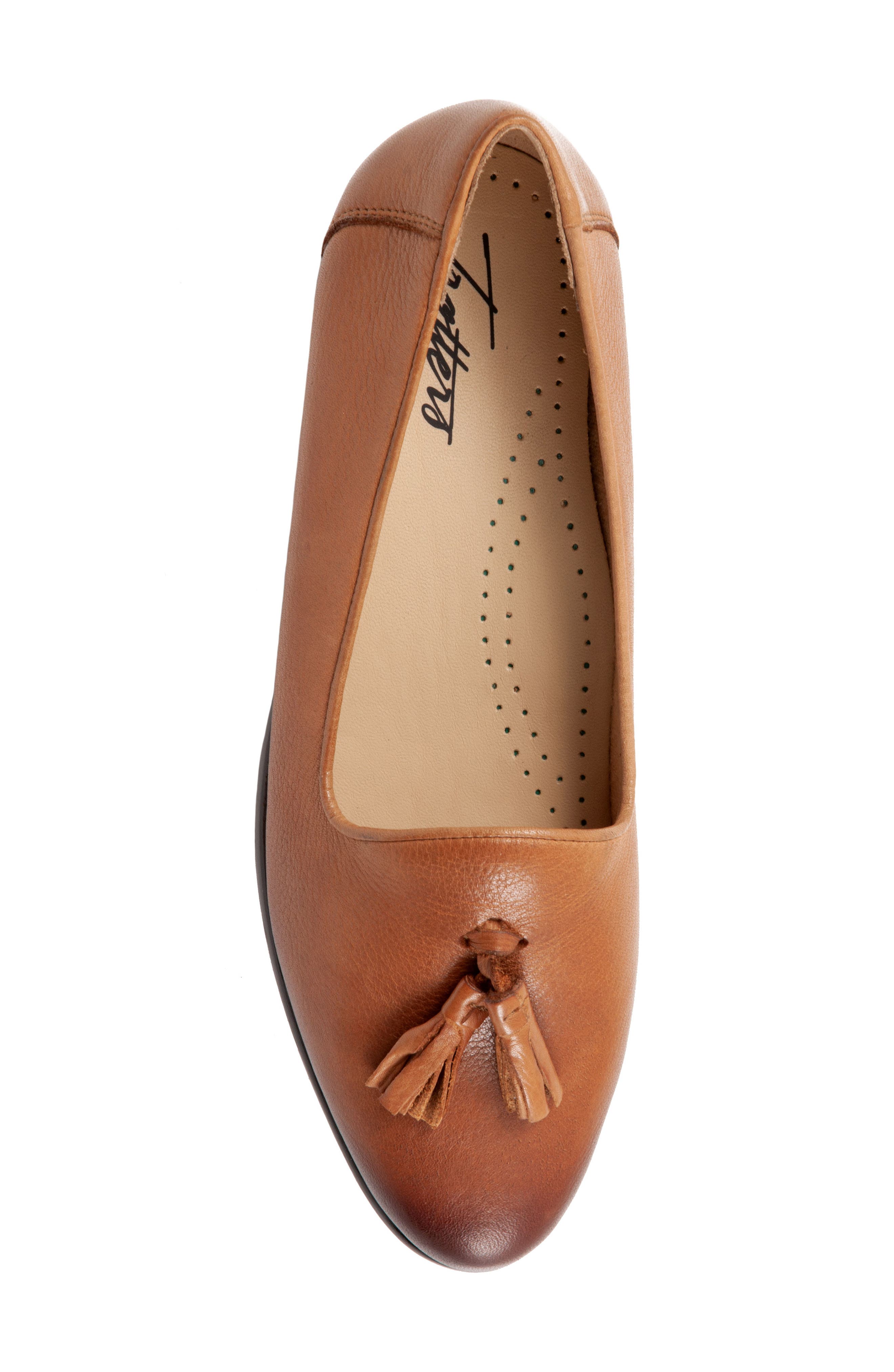 Liz Tassel Loafer, Alternate, color, LUGGAGE