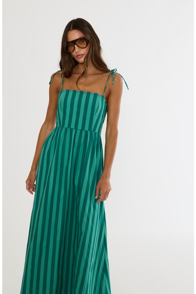 Caprice Stripe Cotton Maxi Dress, Alternate, color, MISTY STRIPE