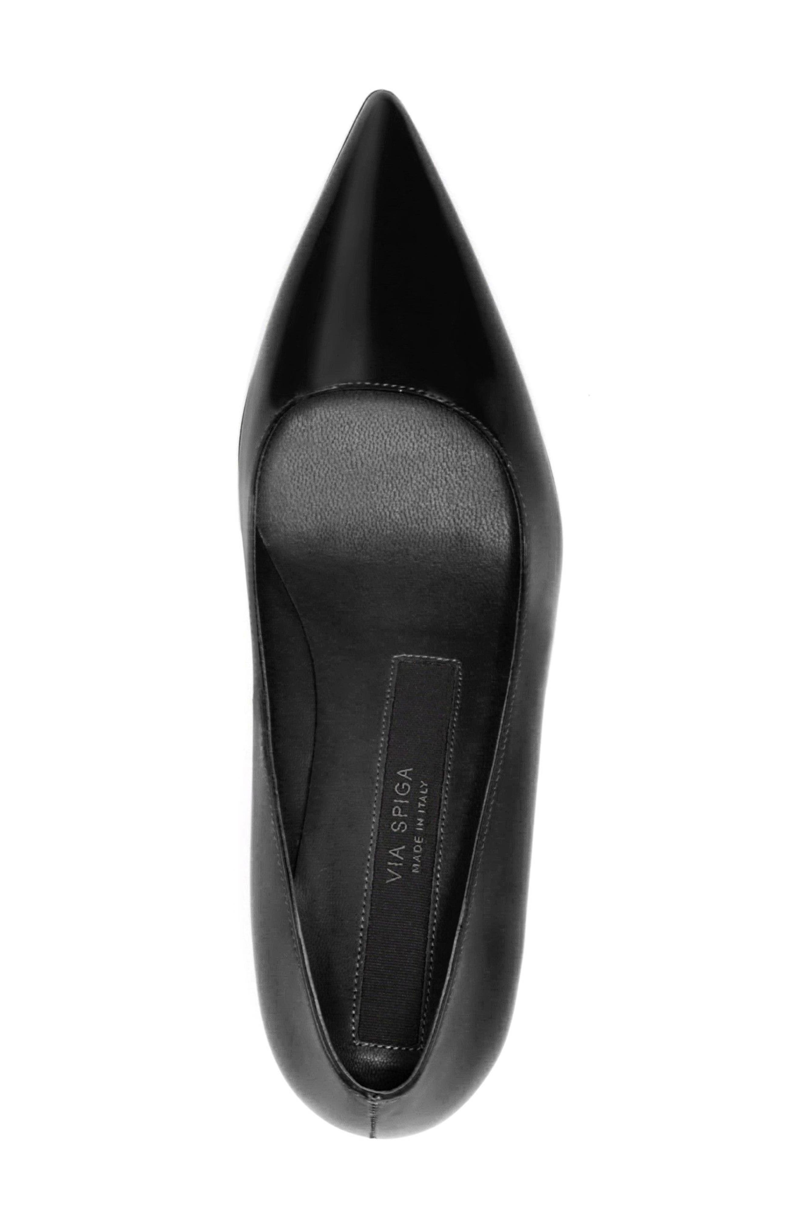 Nikole Pointy Toe Pump, Alternate, color, BLACK PATENT LEATHER