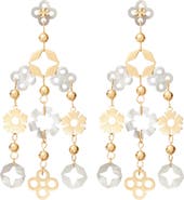 Tory Burch Forget Me Not Chandelier Earrings