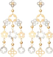 Tory Burch Forget Me Not Chandelier Earrings