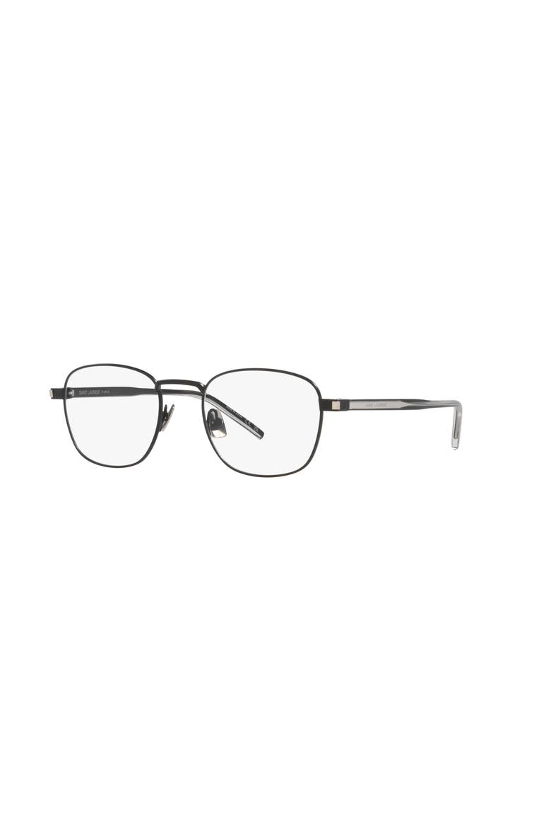 51mm Oval optical glasses, Main, color, Black