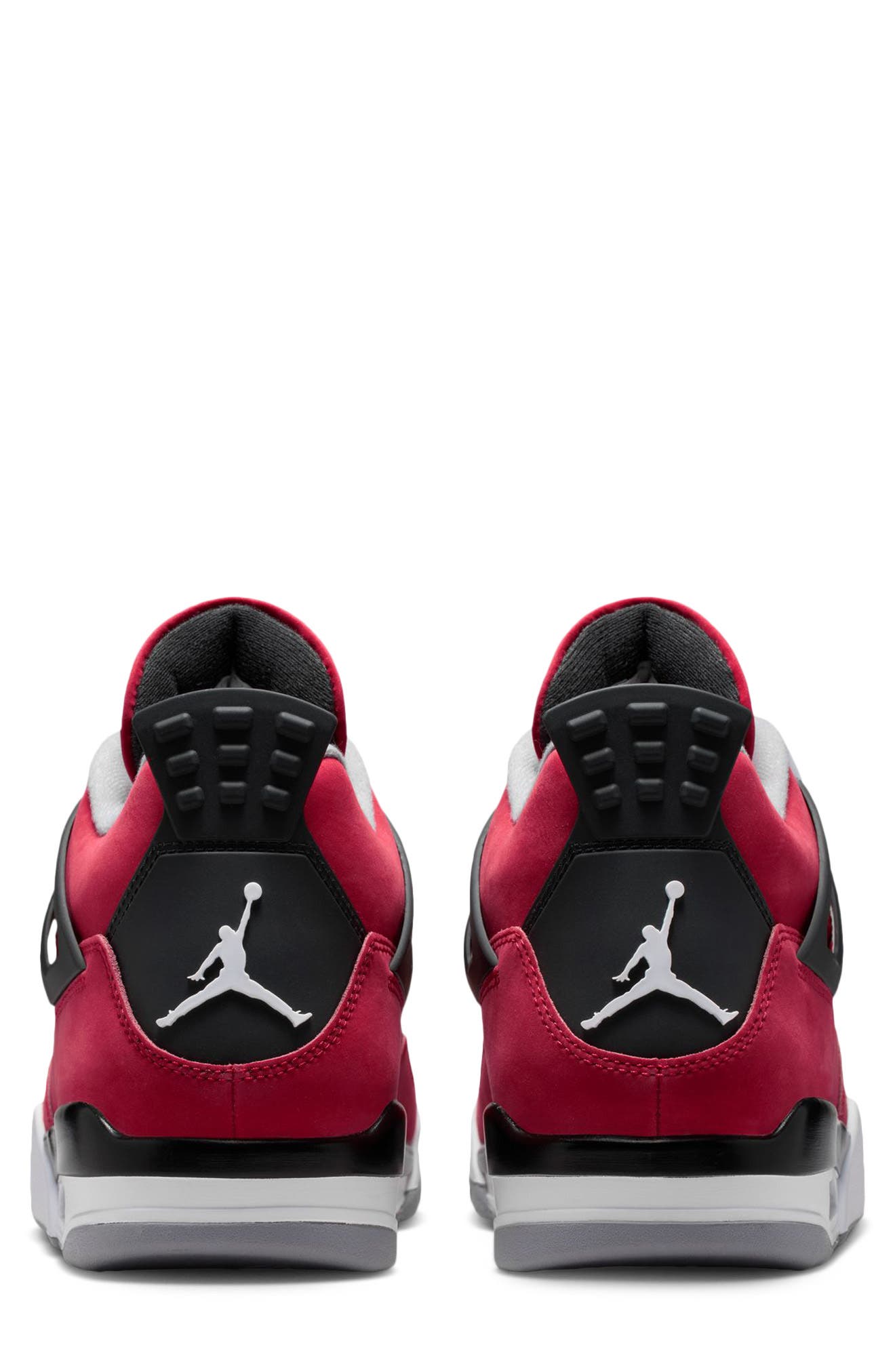 Air Jordan 4 Retro Basketball Sneaker, Alternate, color, FIRE RED/WHITE