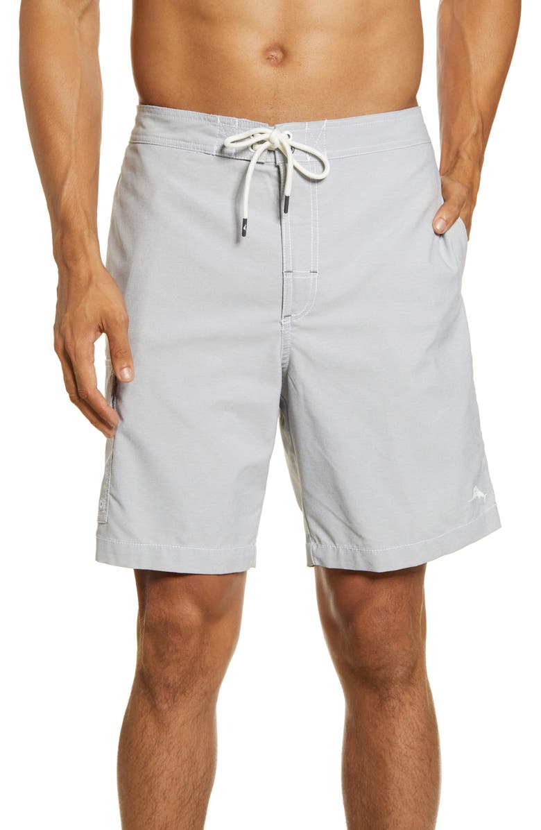 Tommy Bahama Sea Glass Baha Classic Fit Board Shorts, Main, color, 