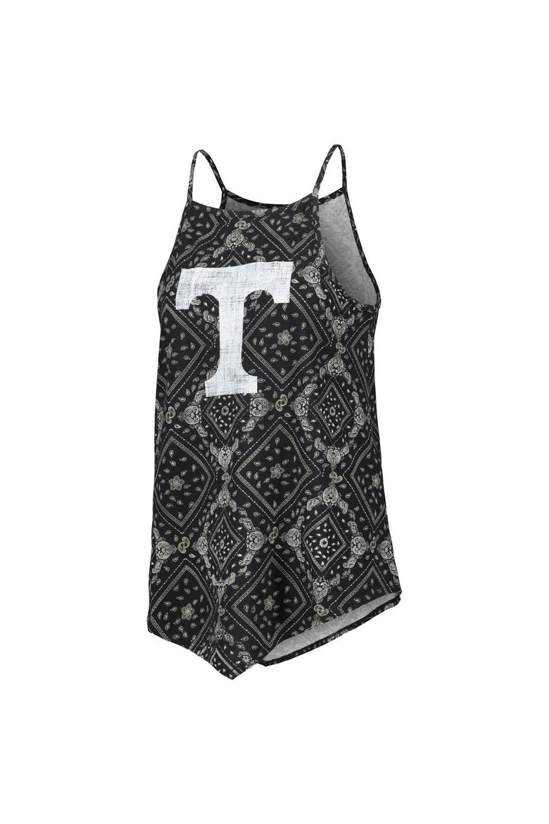 Women's Colosseum x Wrangler Black Tennessee Volunteers Bandana Tank Top, Alternate, color, Black
