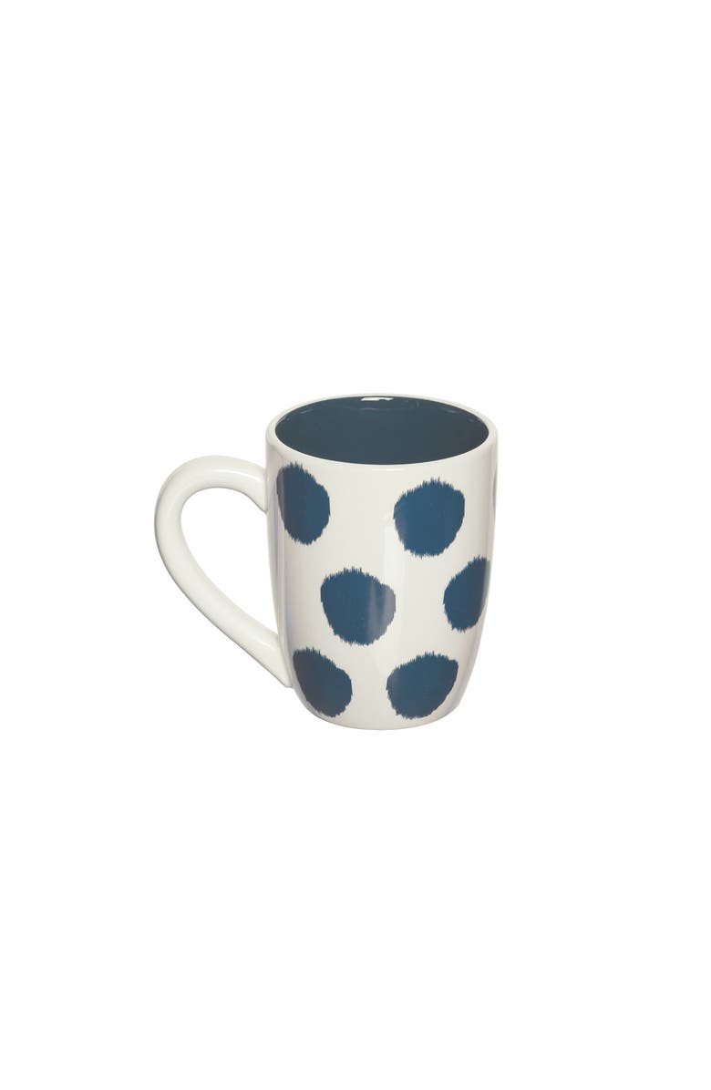 carol & frank Dot Mug, Main, color, Navy