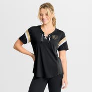 FANATICS Women's Fanatics Black Vegas Golden Knights Offside Athena T-Shirt