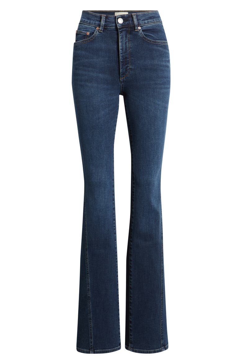 Bridget High Waist Bootcut Jeans, Alternate, color, BREEZE SEAMED