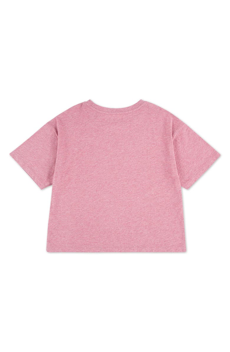 abercrombie kids Kids' Floral Crest Boxy Cotton Blend Graphic T-Shirt, Alternate, color, Alhmesa Ro