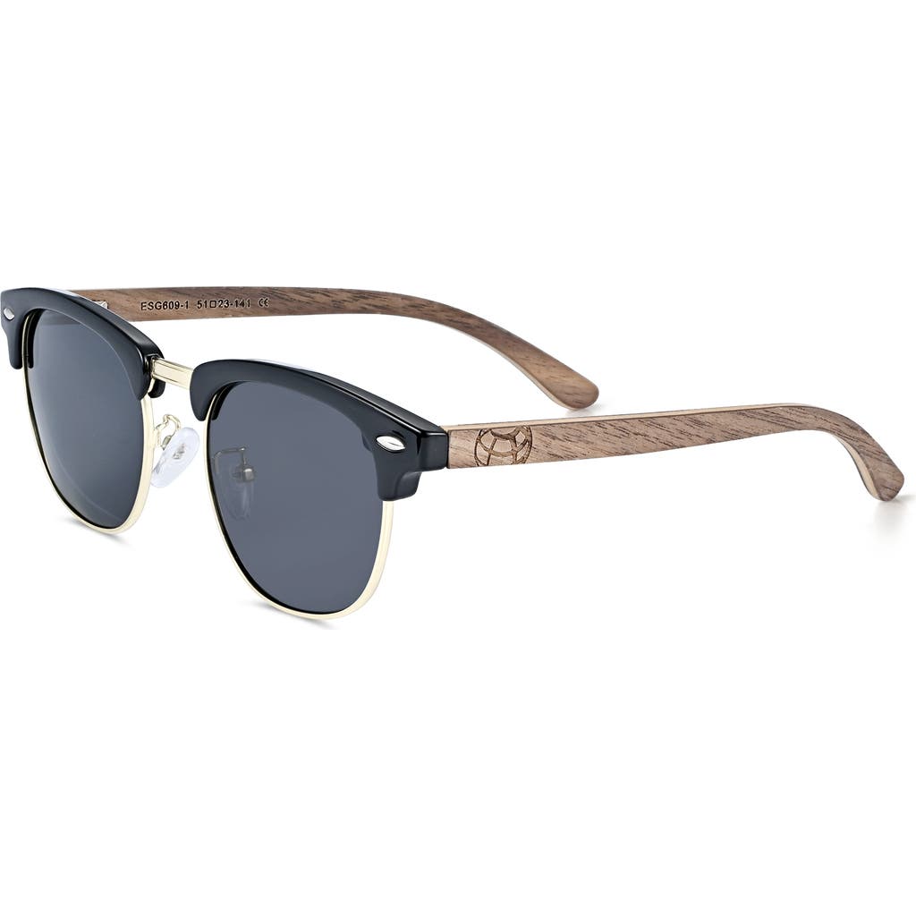 EARTH WOOD Marokopa Polarized Sunglasses in Walnut/grey  product