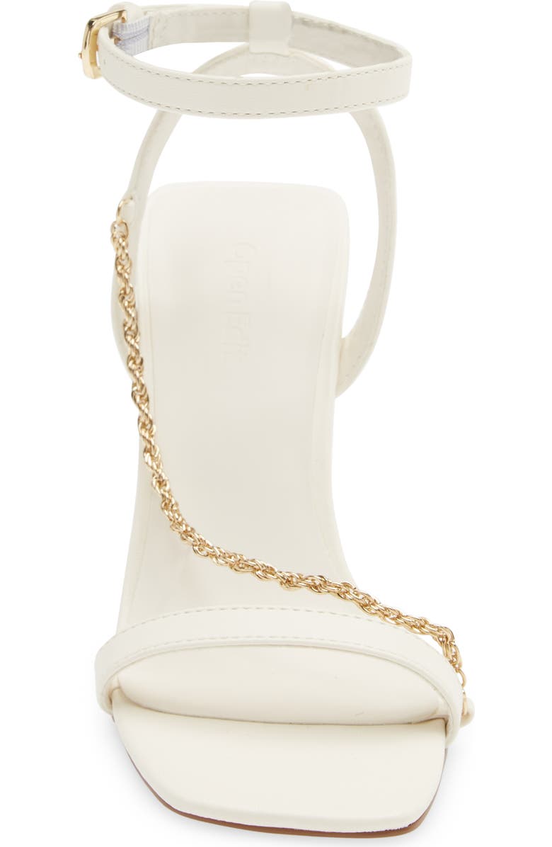 Open Edit Renata Chain Ankle Strap Sandal, Alternate, color,